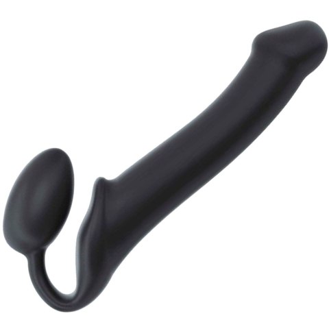 Dildo mocowane w pochwie Bendable Czarny L marki Strap-On-Me