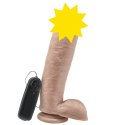 Realistyczne wibrujące dildo 10" Vibrrating 10 Get Real