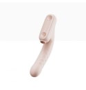 Qingnan No.7 Thrusting Vibrator with Suction Flesh Pink