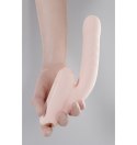 Qingnan No.7 Thrusting Vibrator with Suction Flesh Pink