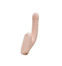 Qingnan No.7 Thrusting Vibrator with Suction Flesh Pink