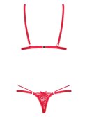 Damska bielizna- seksowne czerwone body Lovlea S/M od Obsessive 