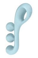 Wibrator do masażu punktu G Tri Ball 2 Blue od Satisfyer